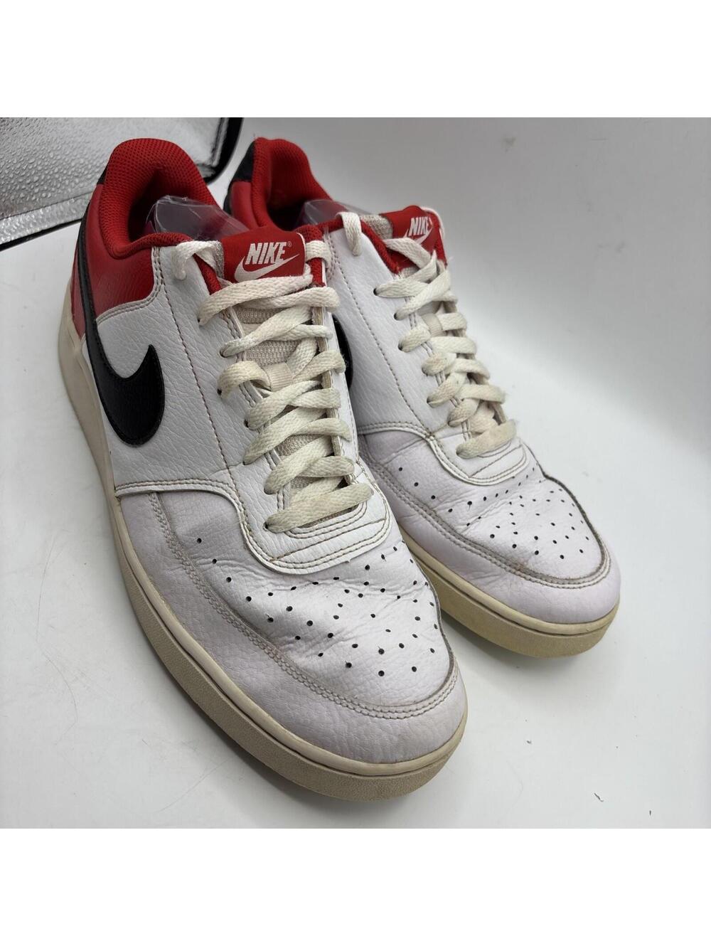 Nike Court Vision Low Top sneakers University Red shoes DH0851-100 men's Size 13 - Picture 11 of 14